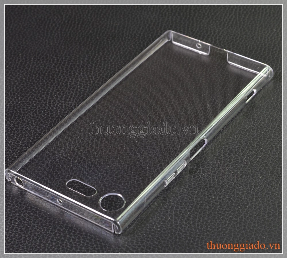 Ốp lưng nhựa cứng Sony Xperia XZ Premium, trong suốt, clear case