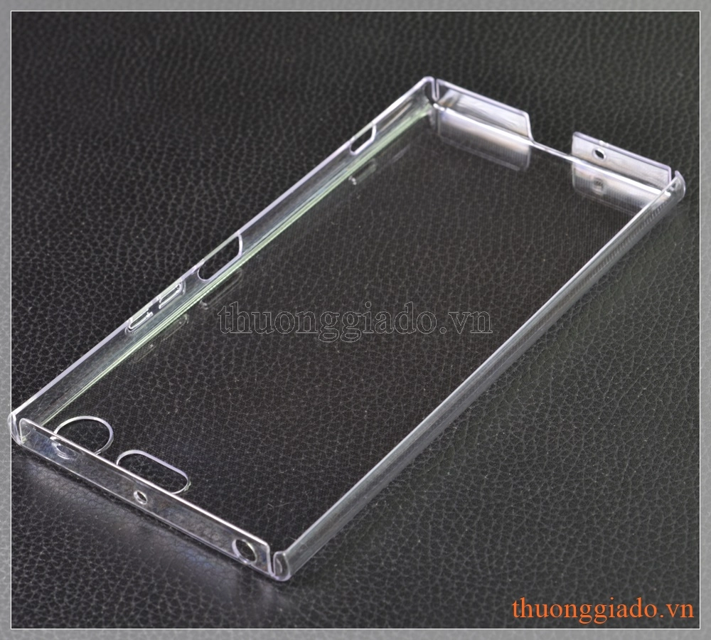 Ốp lưng nhựa cứng Sony Xperia XZ Premium, trong suốt, clear case