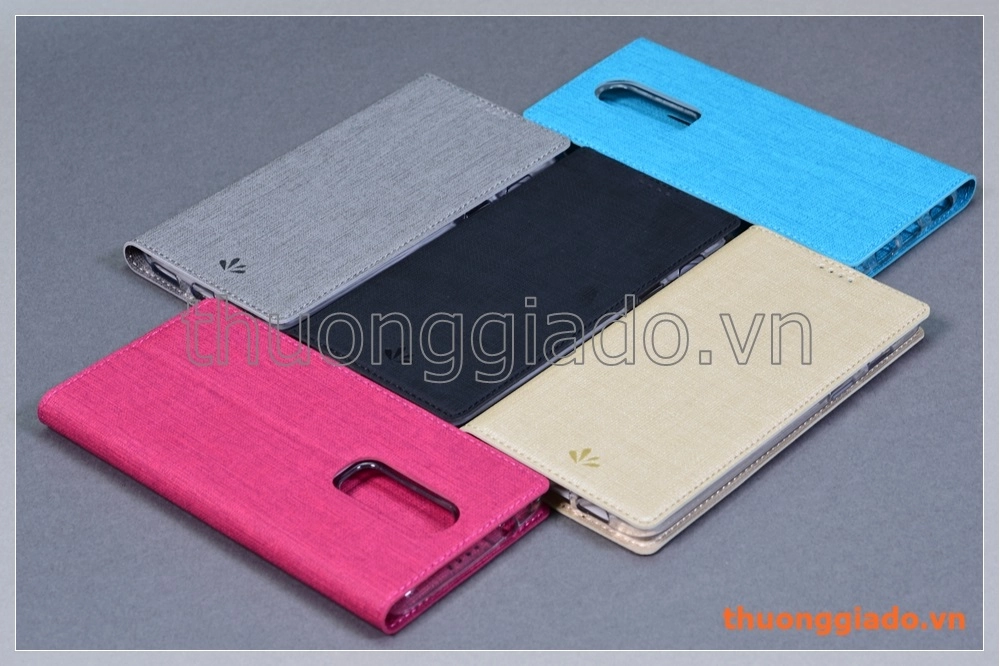 Bao da cầm tay OnePlus 6 (1+6) flip leather case, hiệu Vili