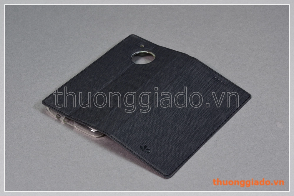 Bao da cầm tay Moto E4 Plus, Motorola flip leather case, hiệu Vili