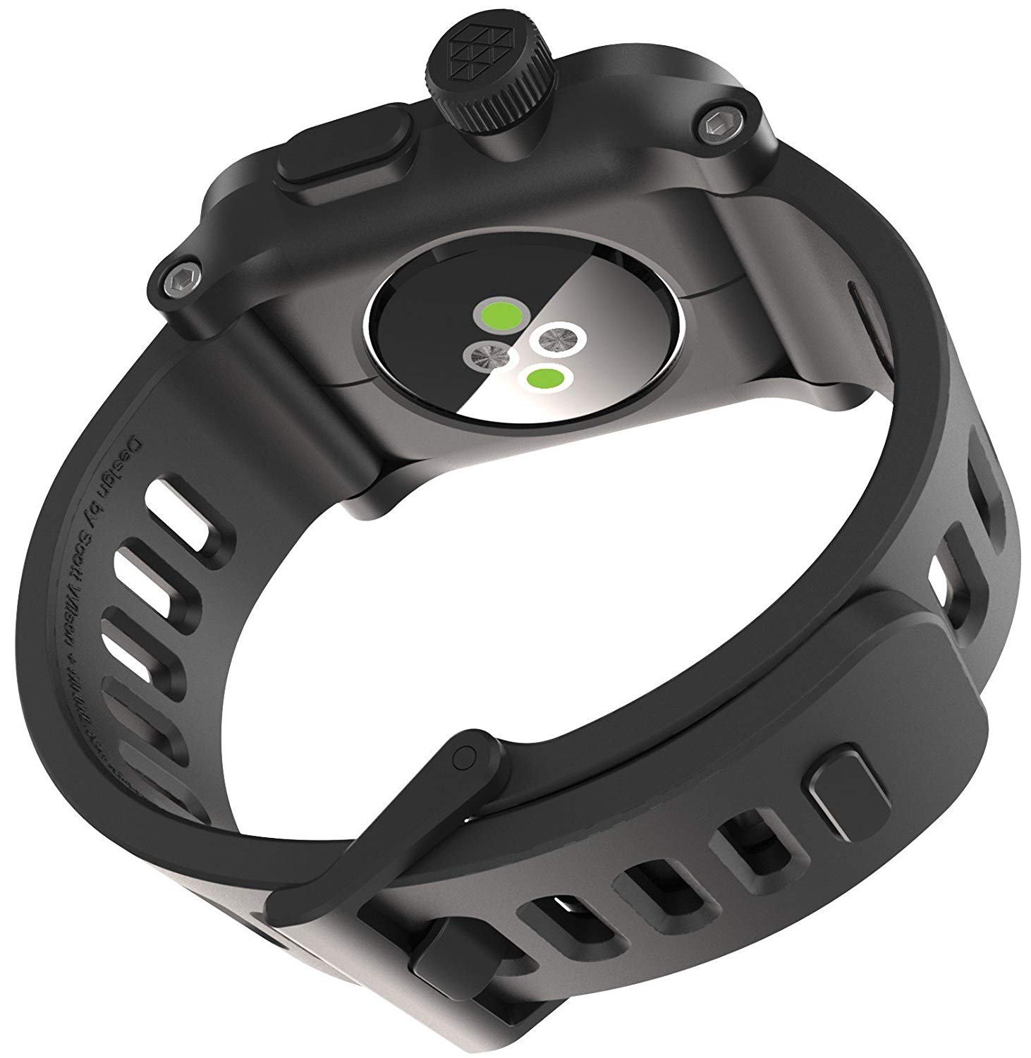 LUNATIK EPIK Polycarbonate Case and Silicone Strap for Apple Watch 42mm Series 1