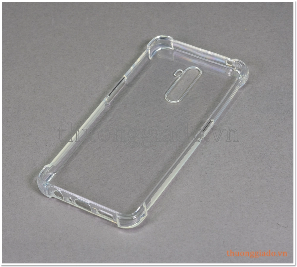 Ốp lưng Silicone Oppo Reno Ace, Realme X2 Pro, ốp dẻo trong suốt, chống sốc 4 góc