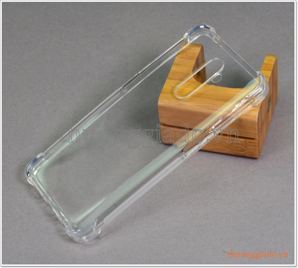 Ốp lưng Silicone Oppo Reno Ace, Realme X2 Pro, ốp dẻo trong suốt, chống sốc 4 góc