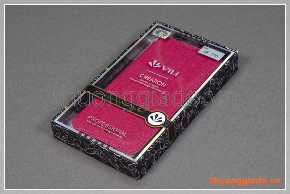 Bao da thời trang LG V30 flip case (hiệu Vili)