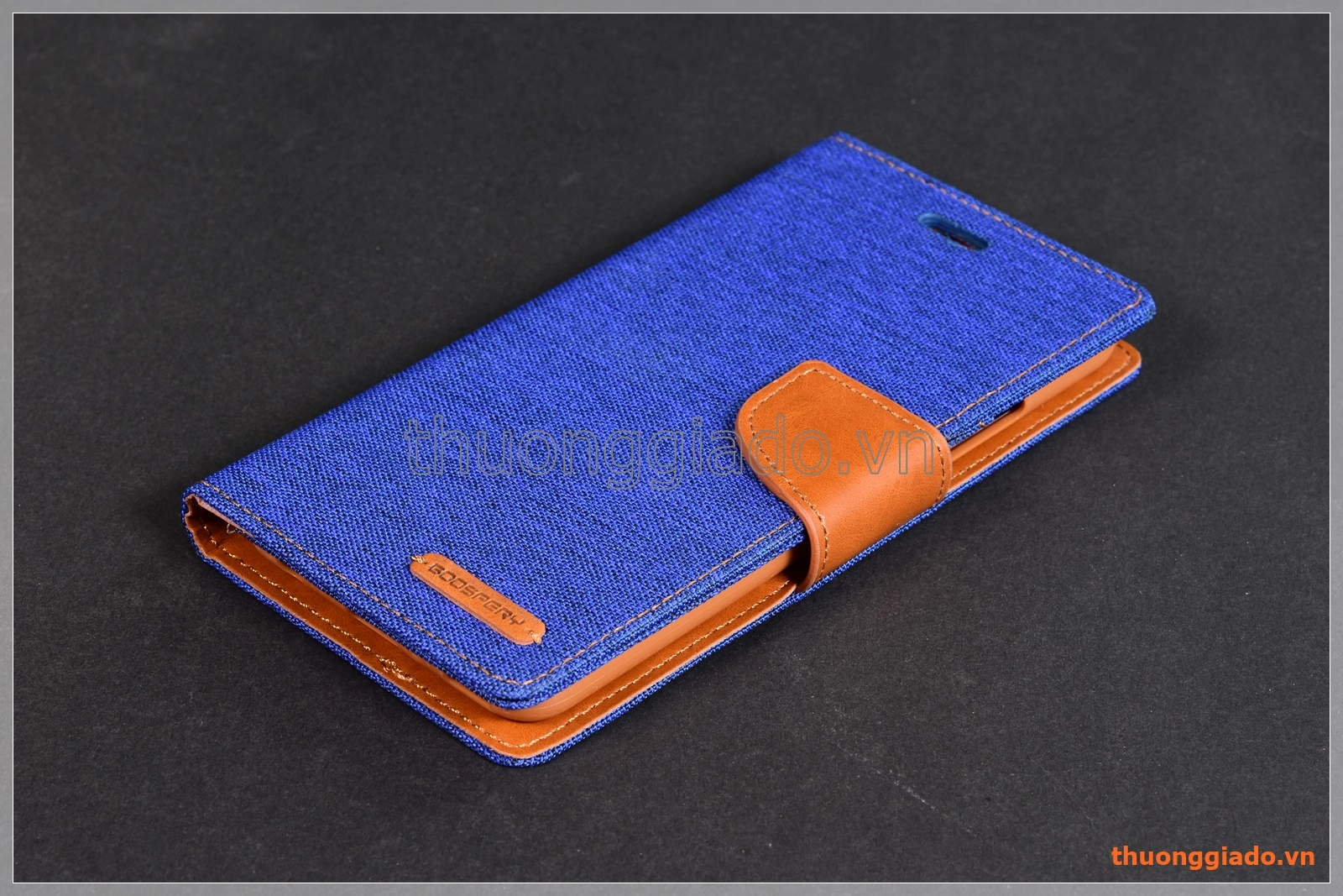 Bao da thời trang Huawei P10 Plus (5.5"), hiệu GOOSPERY, CANVAS DIARY