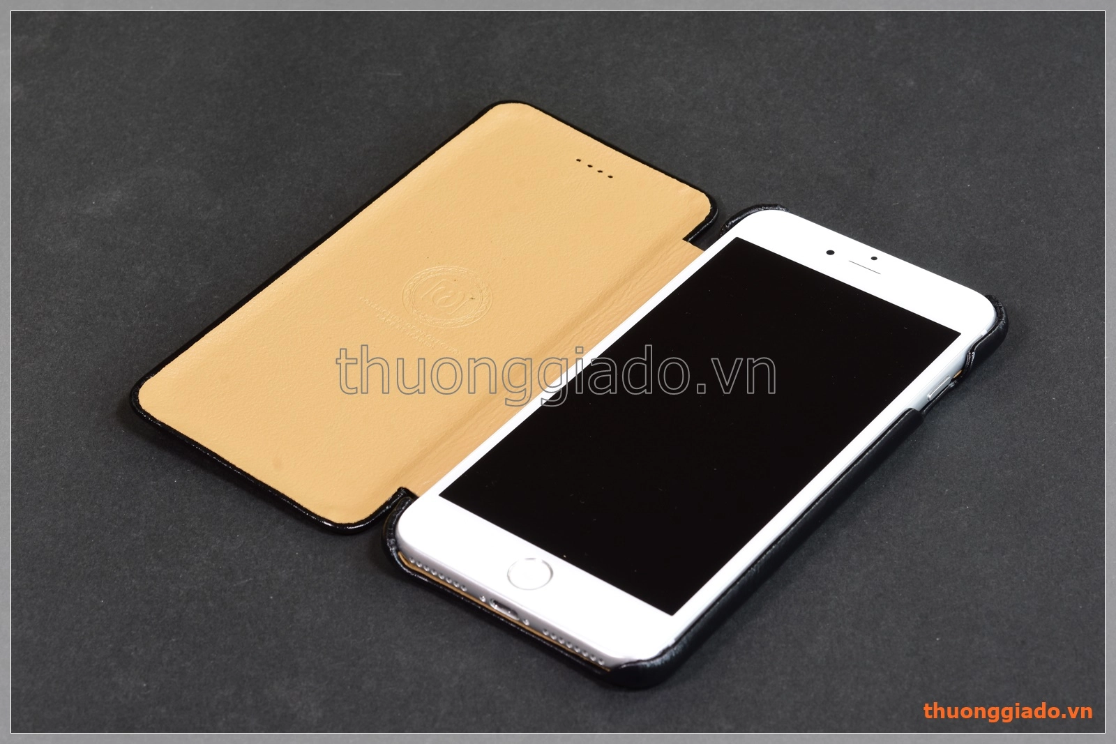 Bao da cầm tay iPhone 8 Plus (5.5"), iPhone 7 Plus (5.5"), hiệu Icarer, da mịn