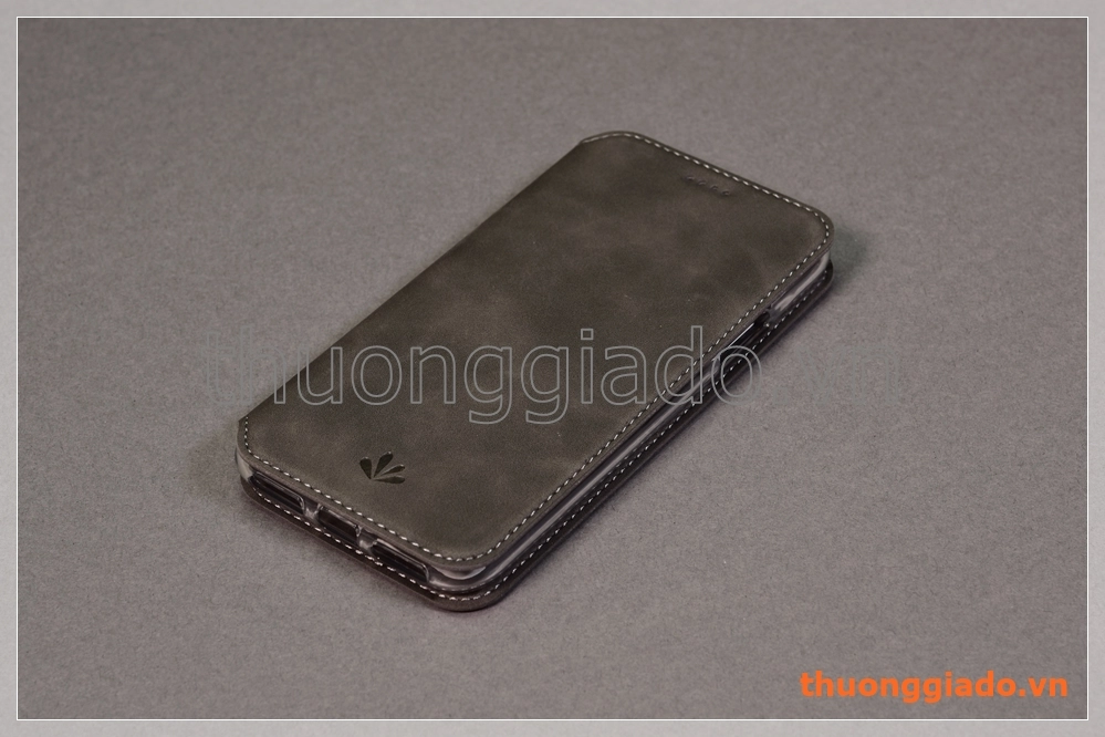 Bao da iPhone Xs (5.8"), iPhone X (5.8") smart flip leather case, hiệu Vili