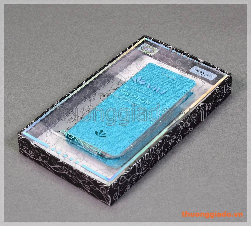 Bao da Nokia 3310 (2017) flip case, hiệu VILI