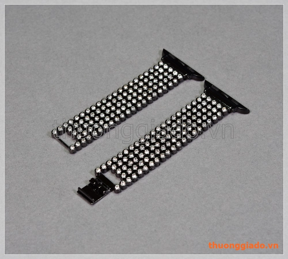 Dây đồng hồ Apple Watch 38mm (mặt đính kim cương, mẫu 2)