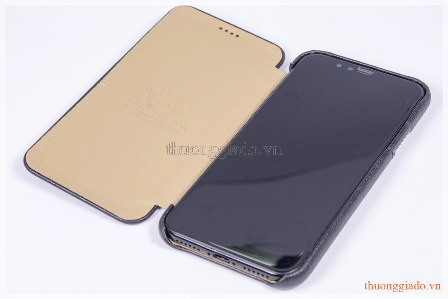 Bao da cầm tay iPhone X (5.8"), iPhone Xs (5.8"), hiệu XOOMZ Bao da cầm tay iPhone X (5.8"), iPhone Xs (5.8"), hiệu XOOMZ