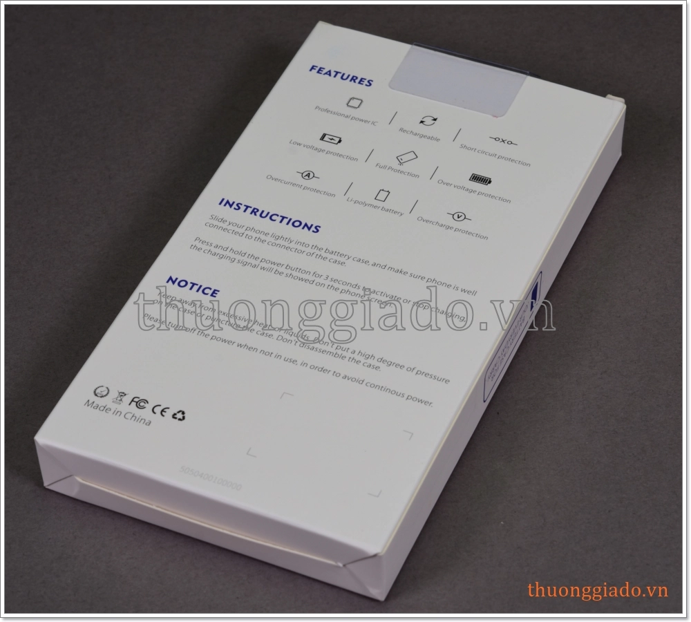 Pin dự phòng Samsung Galaxy Note 10, N970 kiêm ốp lưng bảo vệ, dung lượng 5200mAh