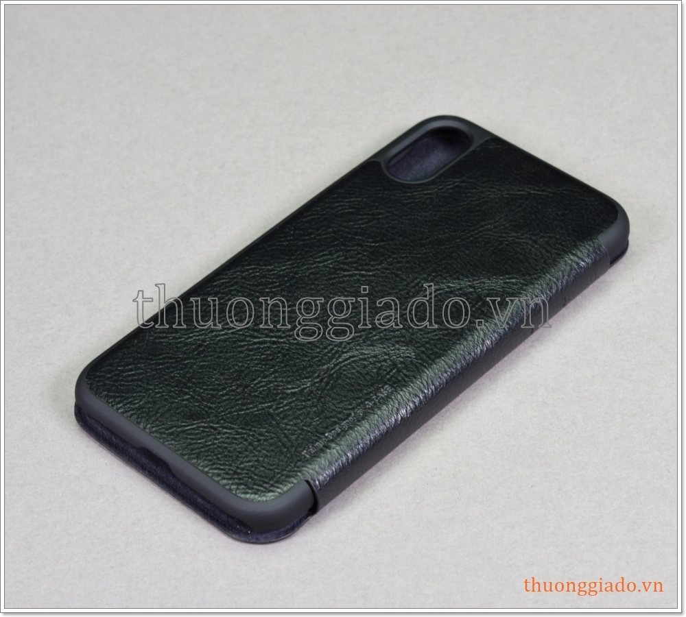 Bao da iPhone XS (4.7"), bao da cầm tay, nắp gập mở, hiệu G-CASE, Business Series