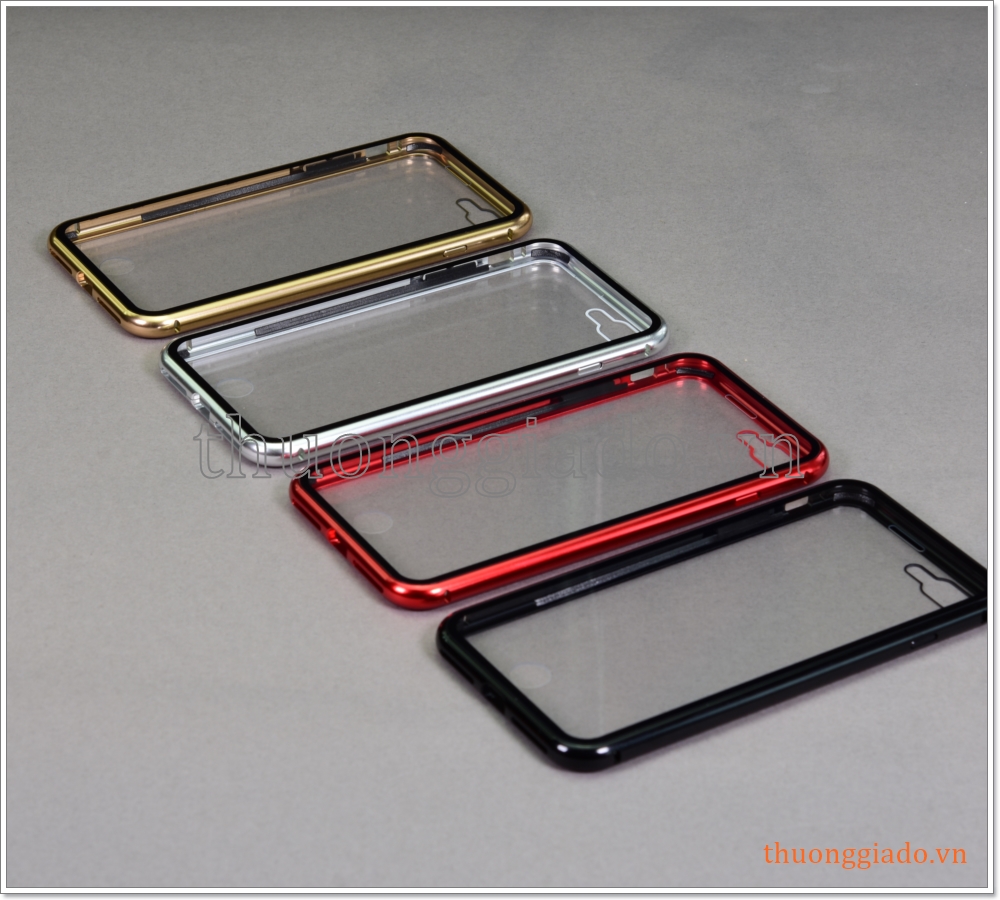 Ốp kính cường lực iPhone 7 Plus/iPhone 8 Plus, Ốp Full mặt trước+sau