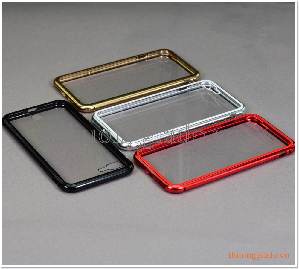 Ốp kính cường lực iPhone 7 Plus/iPhone 8 Plus, Ốp Full mặt trước+sau