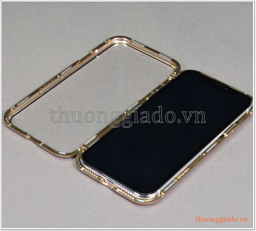 Ốp kính cường lực iPhone X (5.8inch)/iPhone XS (5.8inch), Ốp Full mặt trước+sau