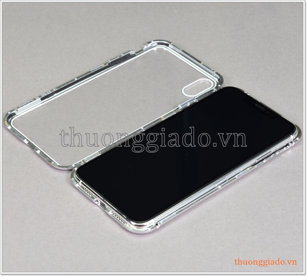 Ốp kính cường lực iPhone Xs Max (6.5 inch), Ốp Full mặt trước+sau