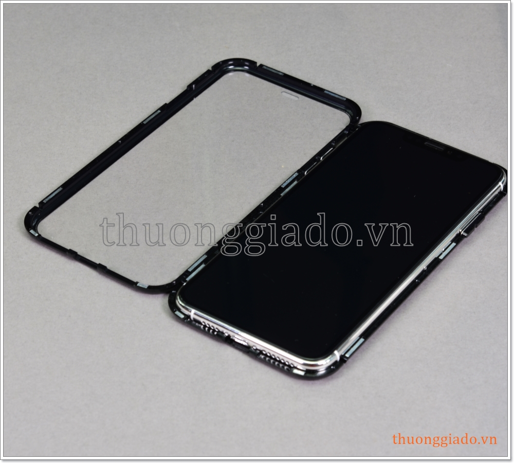 Ốp kính cường lực iPhone Xs Max (6.5 inch), Ốp Full mặt trước+sau