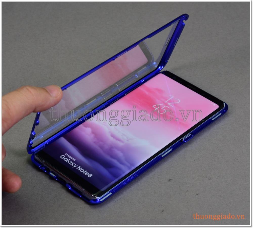 Ốp kính cường lực Samsung Galaxy Note 8 (N950), Ốp Full mặt trước+sau