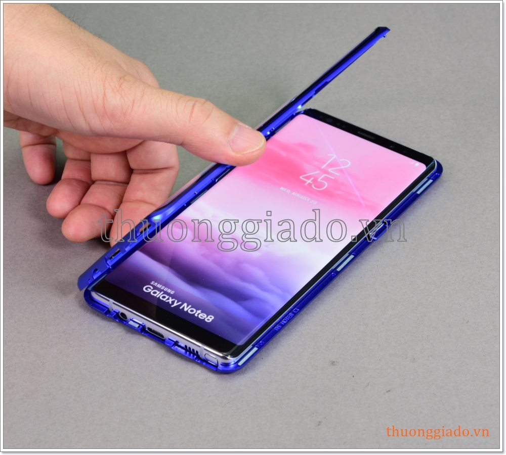 Ốp kính cường lực Samsung Galaxy Note 8 (N950), Ốp Full mặt trước+sau
