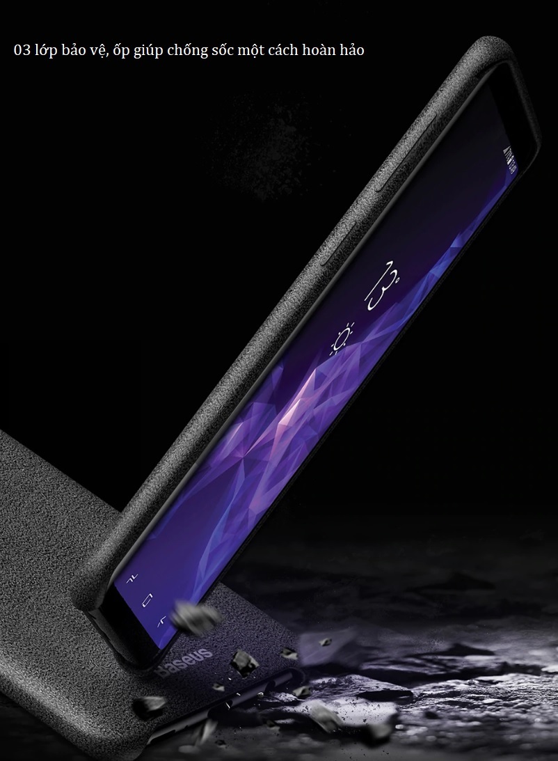 Ốp lưng Baseus Alcantara cho Samsung S9/ G960, S9+/ G965