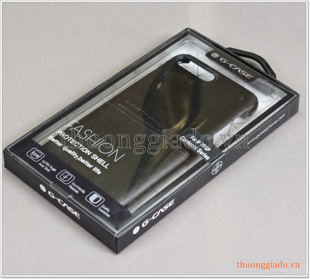 Ốp lưng chống sốc iPhone 7 Plus, iPhone 8 Plus, có khay thẻ hiệu G-Case CardCool Series