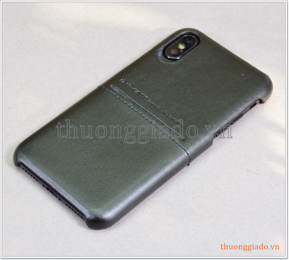 Ốp lưng chống sốc iPhone Xs (5.8"), iPhone X (5.8"), hiệu G-Case CardCool Series