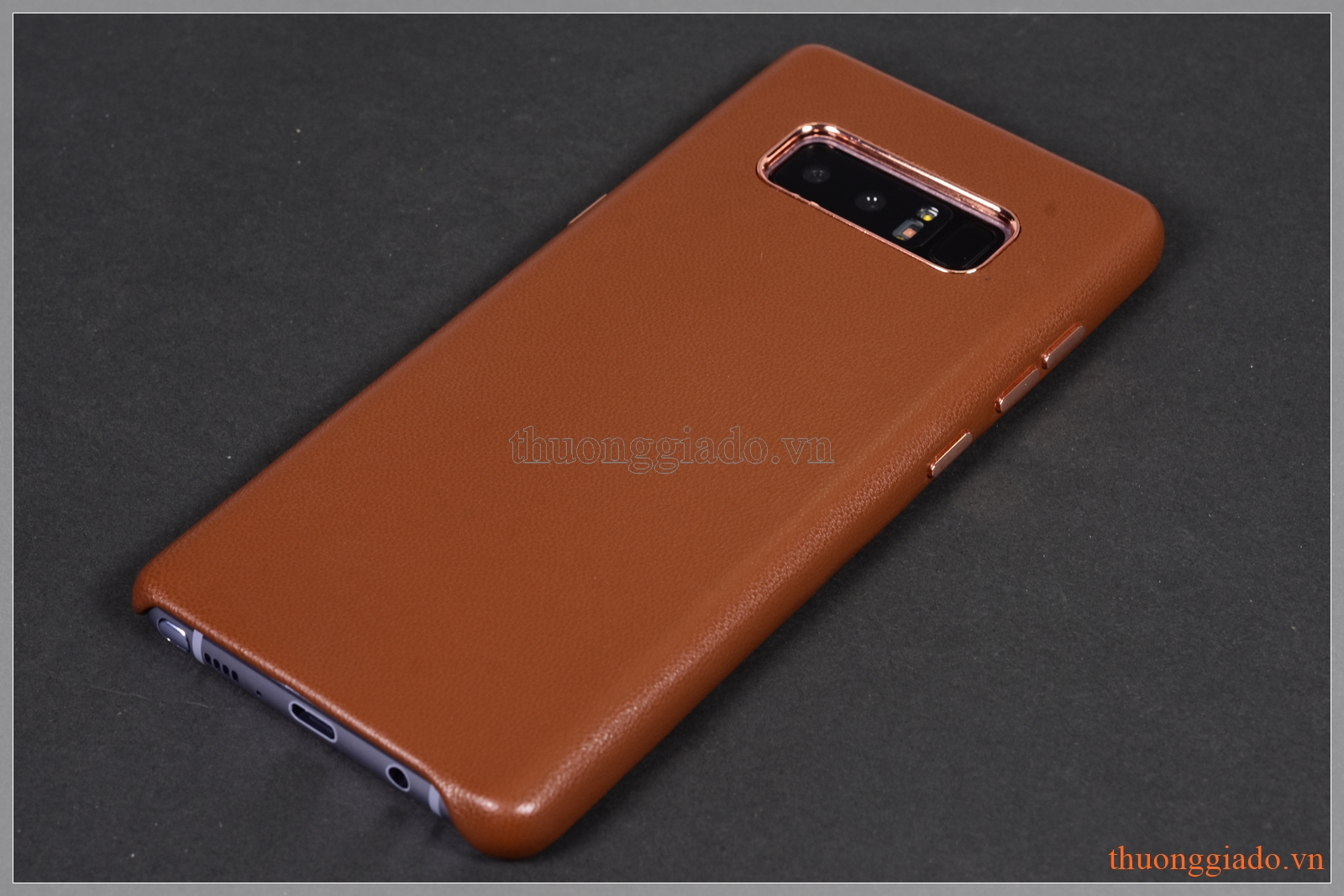 Ốp lưng da cho Samsung Galaxy Note 8/ N950 (hiệu Icarer)