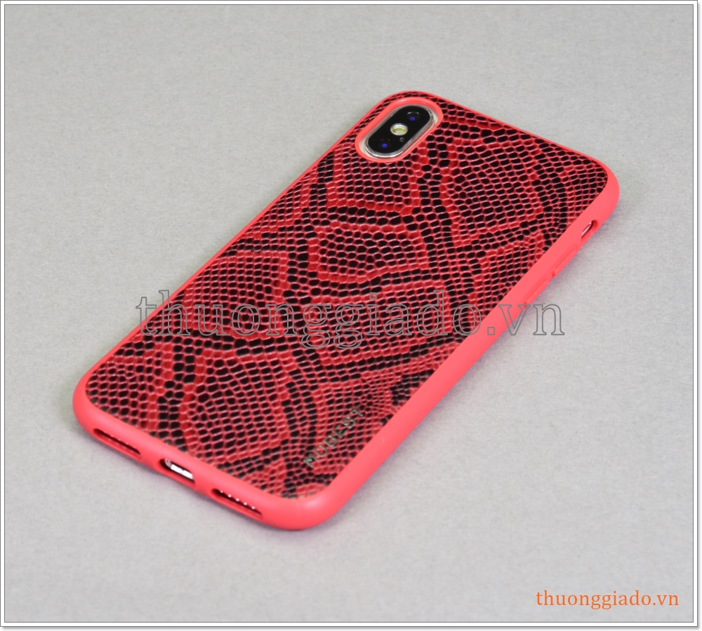 Ốp lưng da chống sốc iPhone Xs (5.8")/iPhone X (5.8") hiệu Mobest