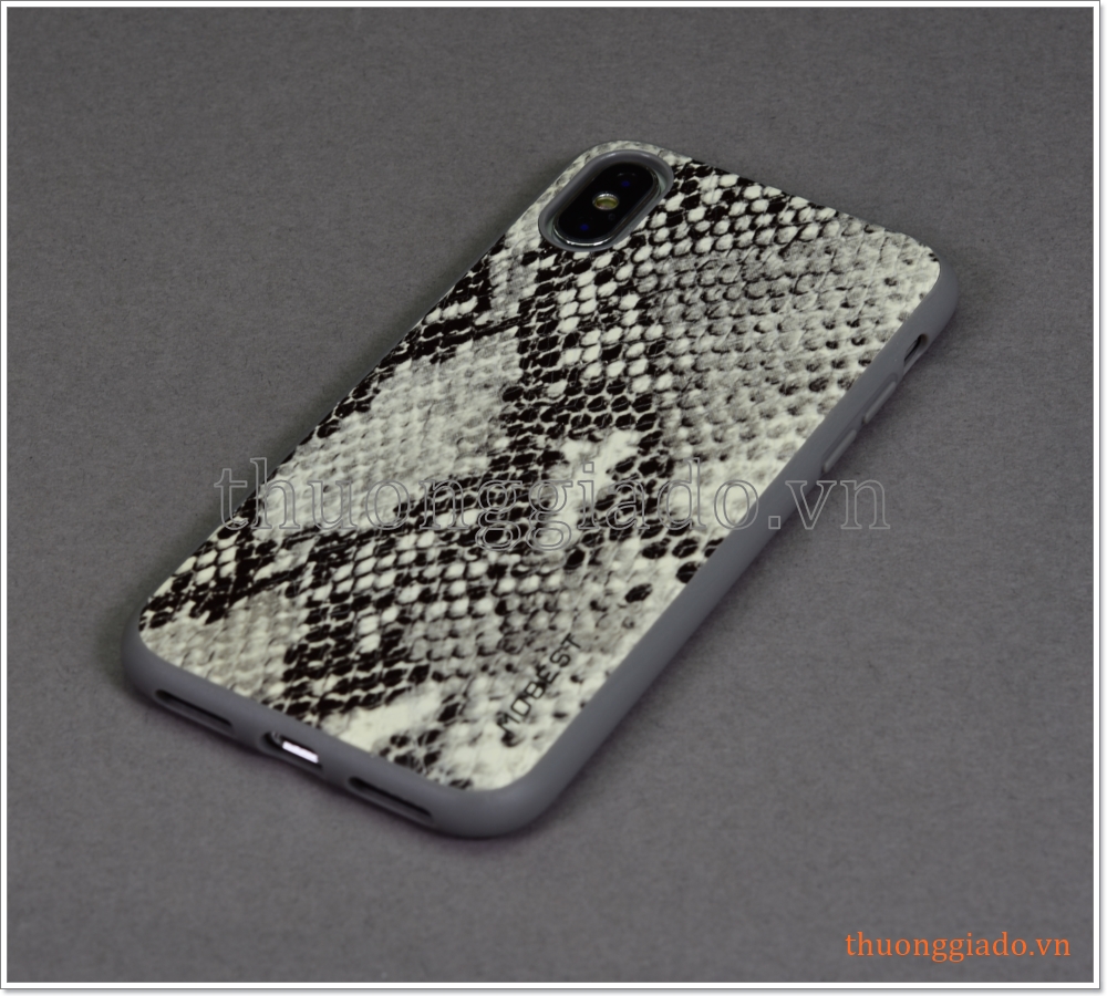 Ốp lưng da chống sốc iPhone Xs (5.8")/iPhone X (5.8") hiệu Mobest