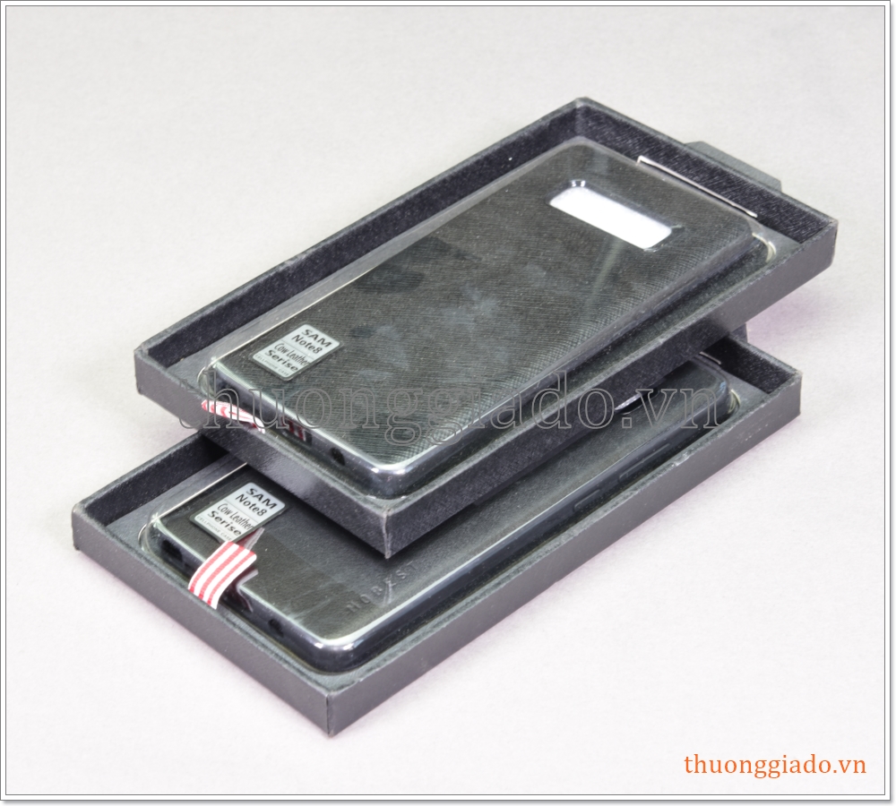 Ốp lưng da chống sốc Samsung Galaxy Note 8/ N950, chống va đập hiệu Mobest