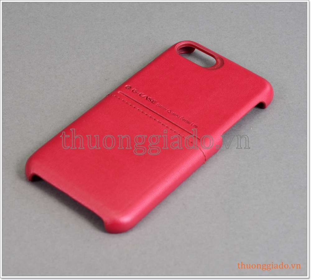 Ốp lưng da iPhone 7 (4.7"),iPhone 8 (4.7"),có khay thẻ hiệu G-Case CardCool Series