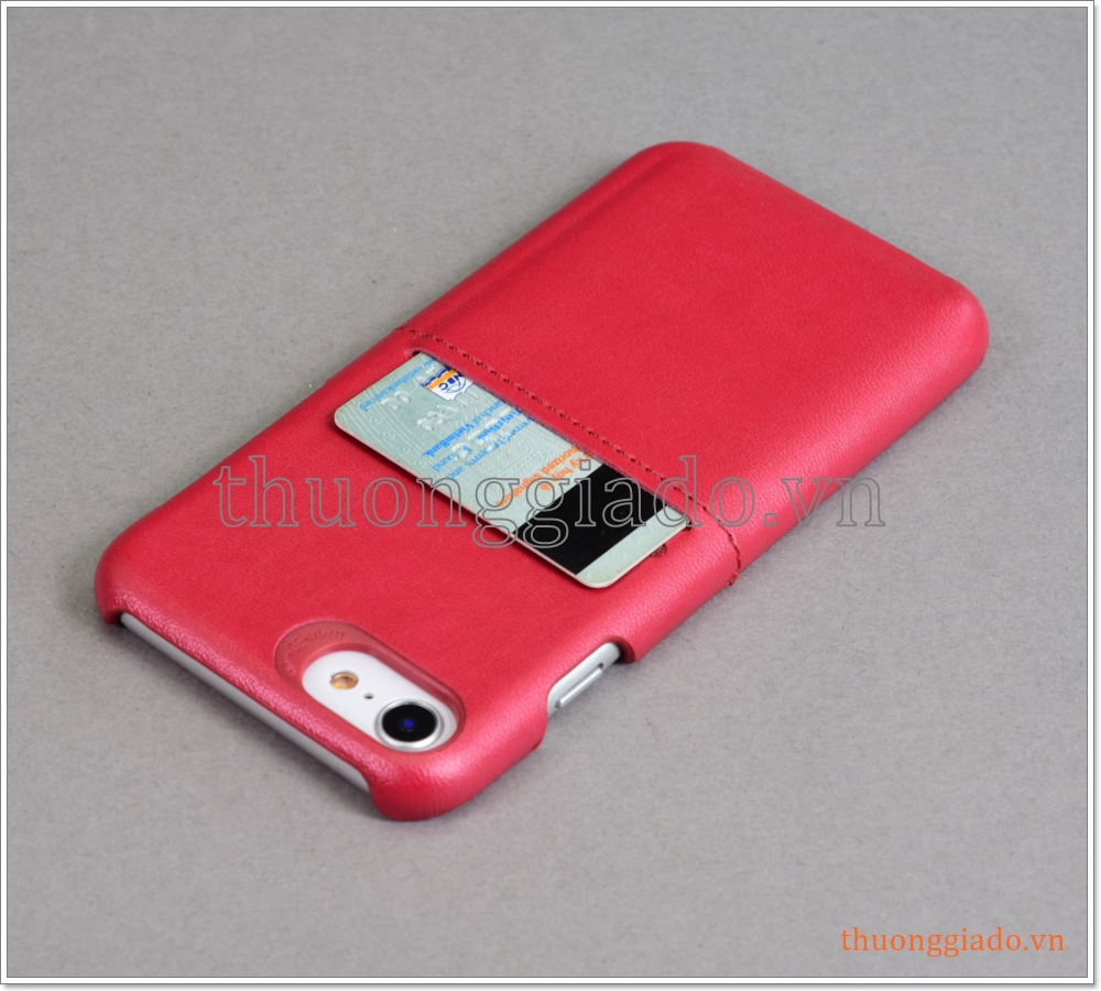 Ốp lưng da iPhone 7 (4.7"),iPhone 8 (4.7"),có khay thẻ hiệu G-Case CardCool Series
