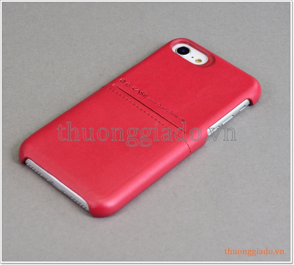 Ốp lưng da iPhone 7 (4.7"),iPhone 8 (4.7"),có khay thẻ hiệu G-Case CardCool Series