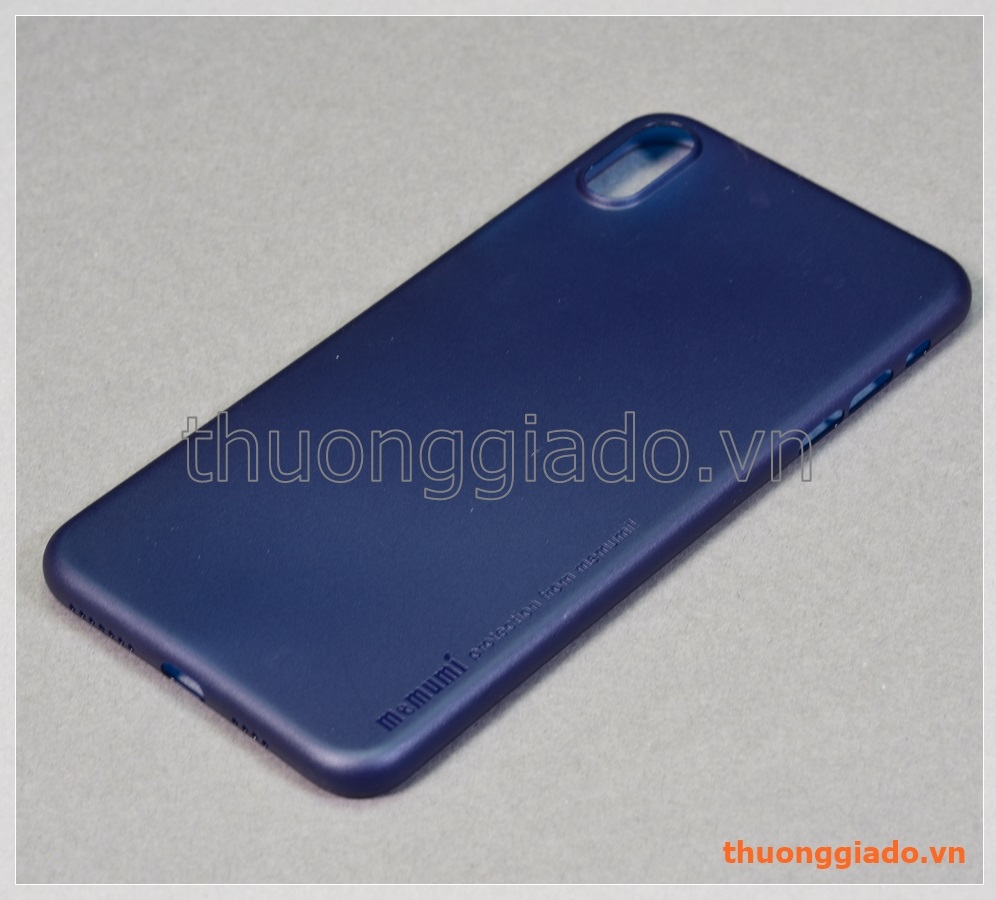 Ốp lưng iPhone Xs Max (6.5") nhựa cứng siêu mỏng, hiệu Memumi