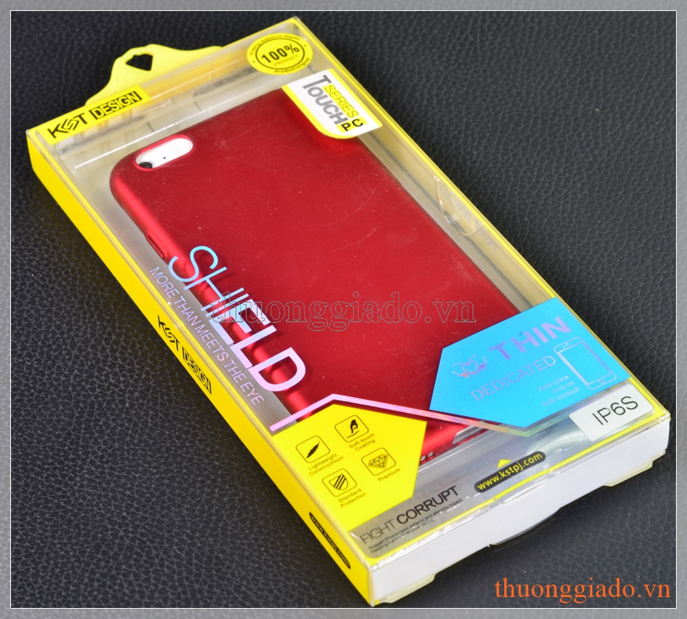 Ốp lưng nhựa cứng iPhone 6/ iPhone 6s (4.7") màu đỏ, Touch Series