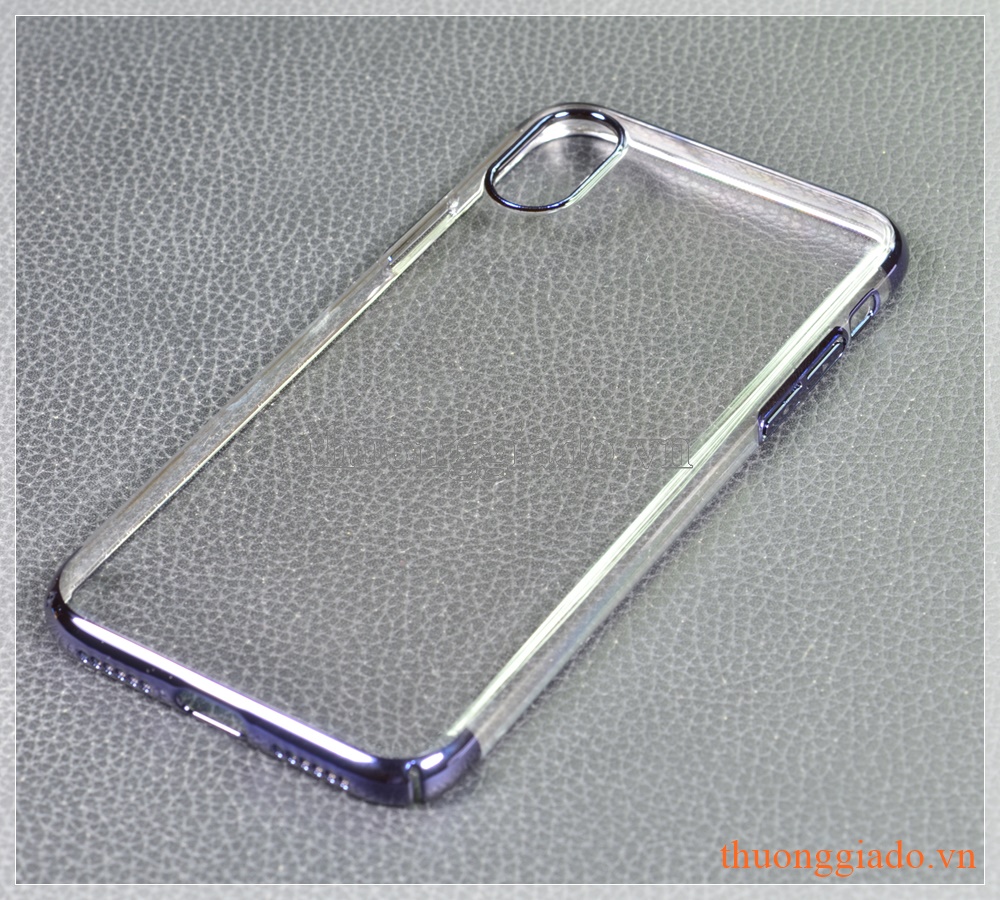 Ốp lưng nhựa cứng iPhone X (5.8"), hiệu Baseus, Glitter Case