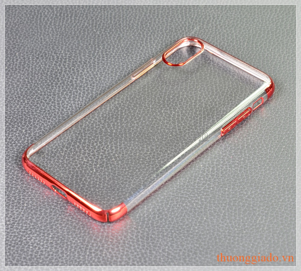 Ốp lưng nhựa cứng iPhone X (5.8"), hiệu Baseus, Glitter Case