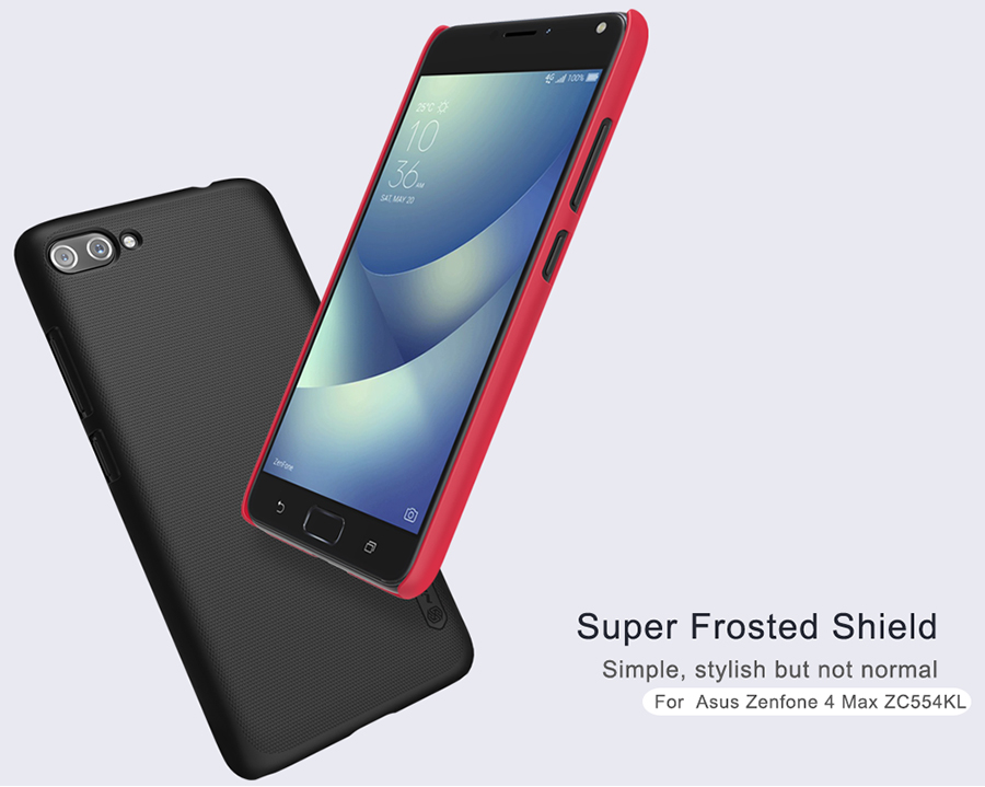 Ốp lưng sần NillKin cho Asus Zenfone 4 Max(ZC554KL) Super Frosted Shield