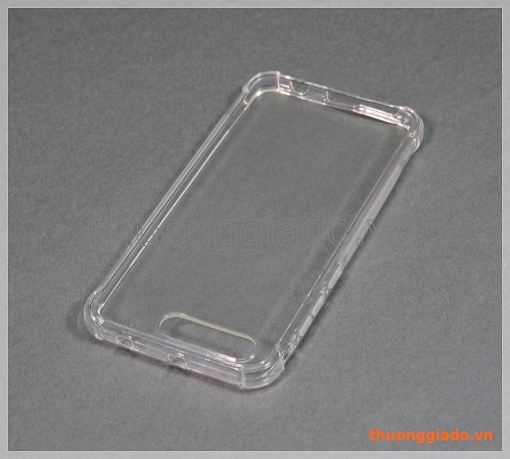 Ốp lưng silicone Asus ZenFone 4 Pro (ZS551KL), ốp trong suốt chống sốc bốn góc
