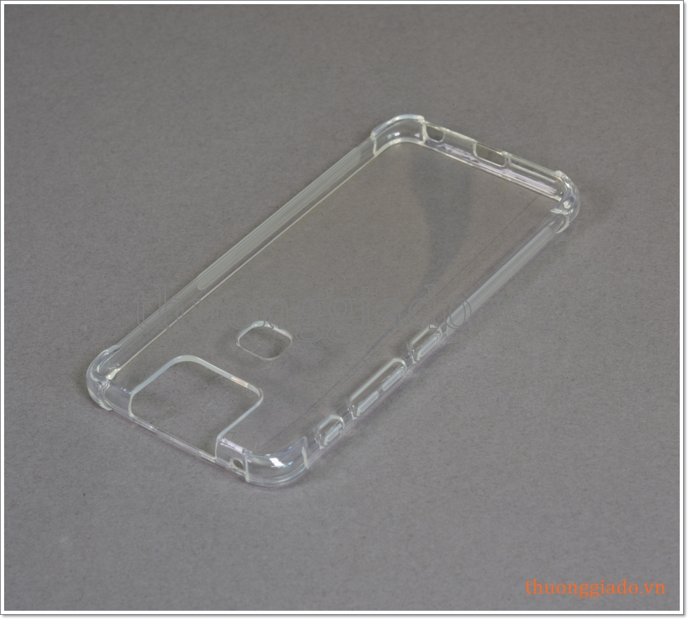 Ốp lưng silicone Asus ZenFone 6 (2019), ZS630KL, ốp dẻo trong suốt chống sốc 4 góc