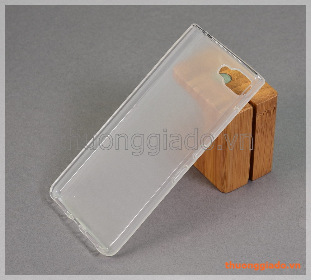 Ốp lưng silicone Blackberry Key2 Lite, ốp dẻo trắng mờ đục