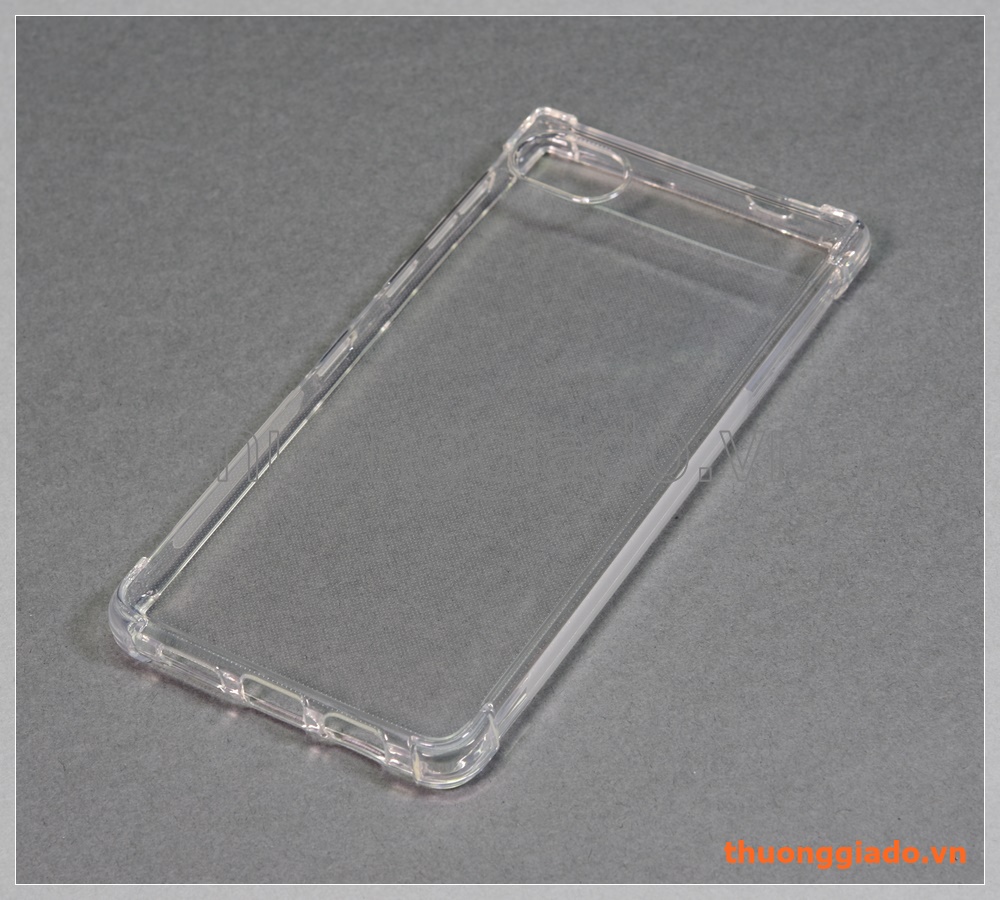 Ốp lưng silicone Blackberry Motion, ốp trong suốt chống sốc bốn góc