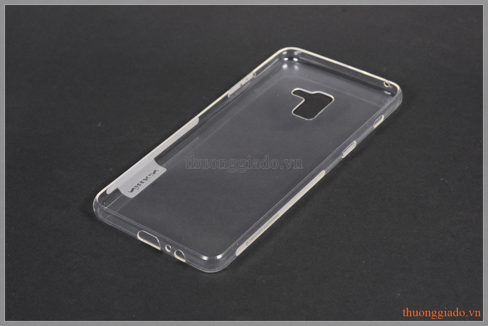 Ốp lưng silicone cho Samsung A8+/ A8 Plus (2018)/ A730 (hiệu Nillkin)