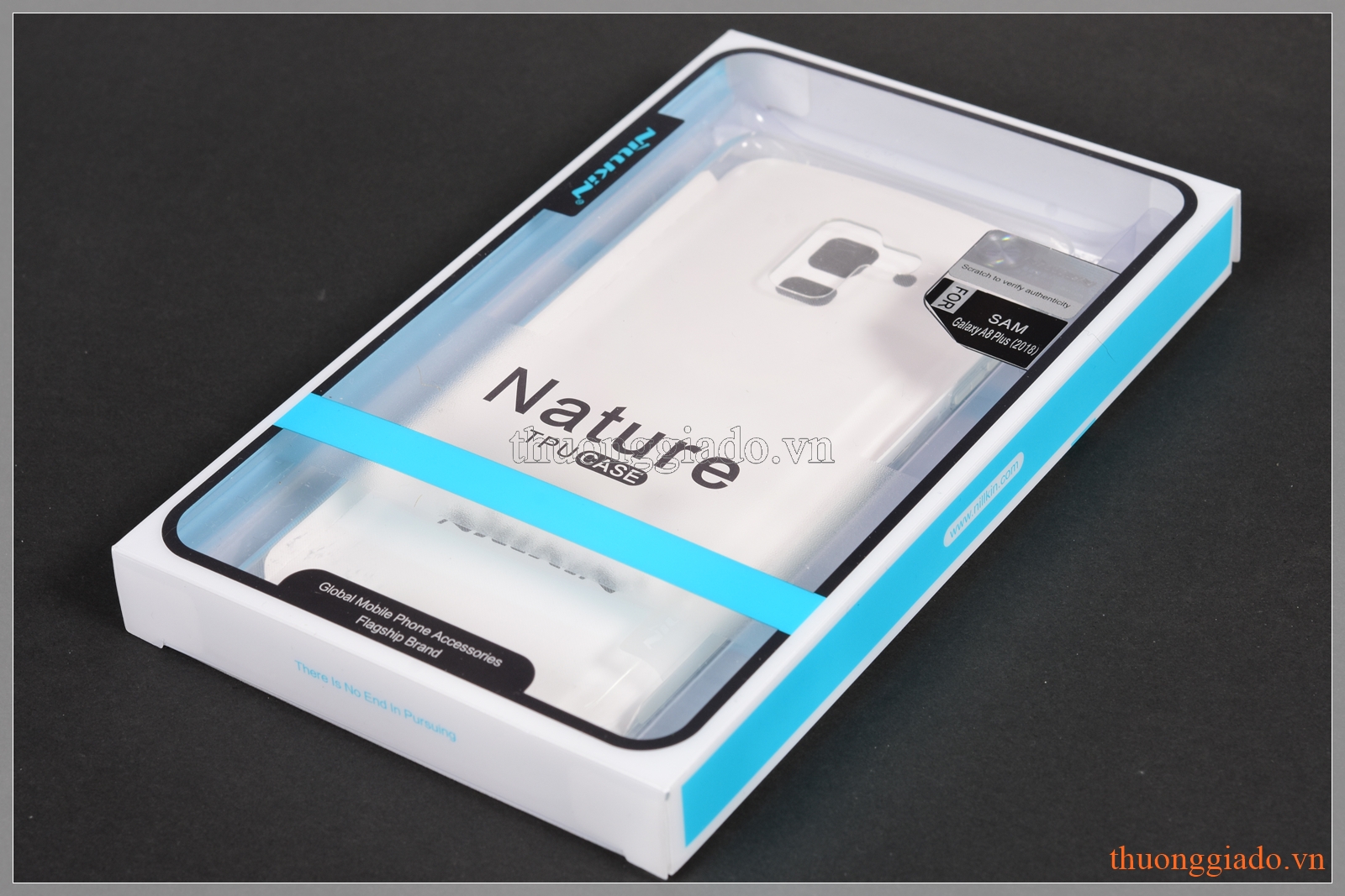 Ốp lưng silicone cho Samsung A8+/ A8 Plus (2018)/ A730 (hiệu Nillkin)