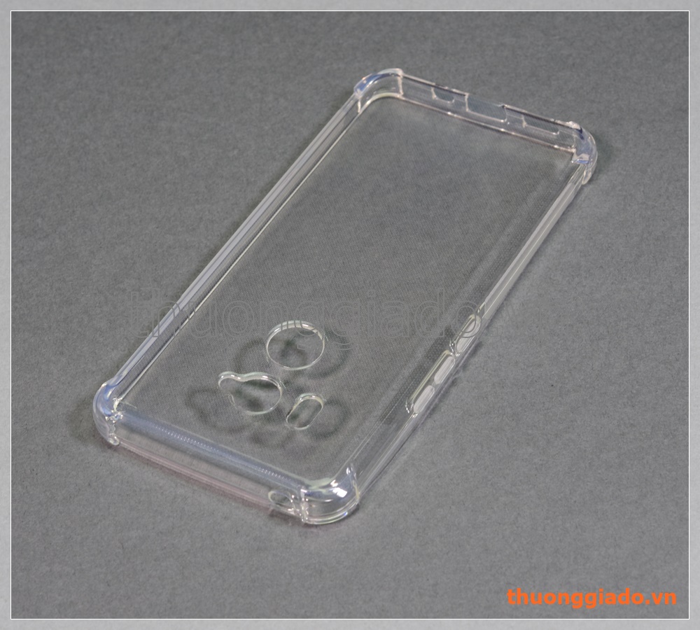 Ốp lưng silicone HTC U11 Eyes, ốp trong suốt chống sốc bốn góc