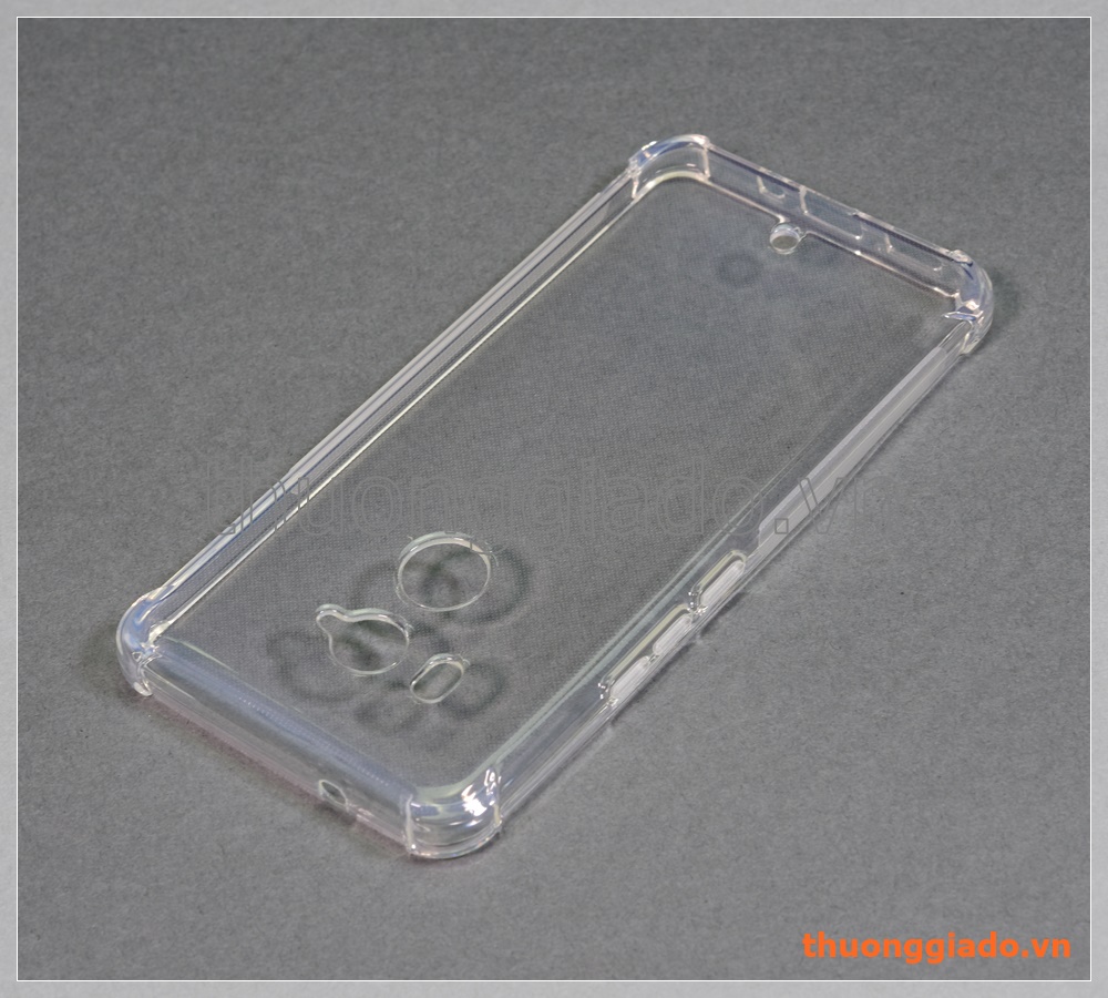 Ốp lưng silicone HTC U11 Plus/ U11+, ốp trong suốt chống sốc bốn góc