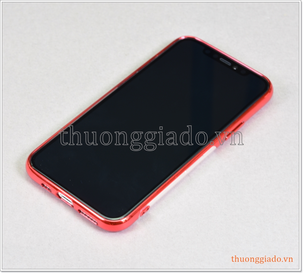 Ốp lưng Silicone iPhone 11 Pro (5.8 inch), viền màu hiệu Baseus Shining Protective Cases