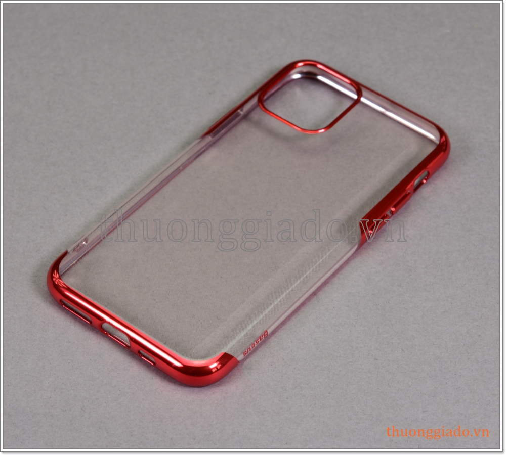 Ốp lưng Silicone iPhone 11 Pro (5.8 inch), viền màu hiệu Baseus Shining Protective Cases