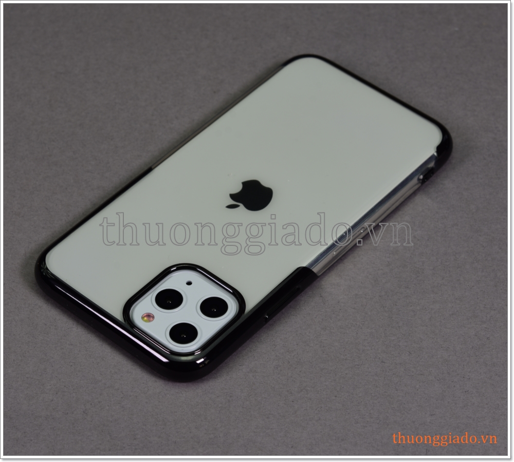 Ốp lưng Silicone iPhone 11 Pro (5.8 inch), viền màu hiệu Baseus Shining Protective Cases