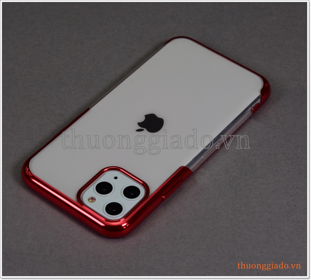 Ốp lưng Silicone iPhone 11 Pro (5.8 inch), viền màu hiệu Baseus Shining Protective Cases